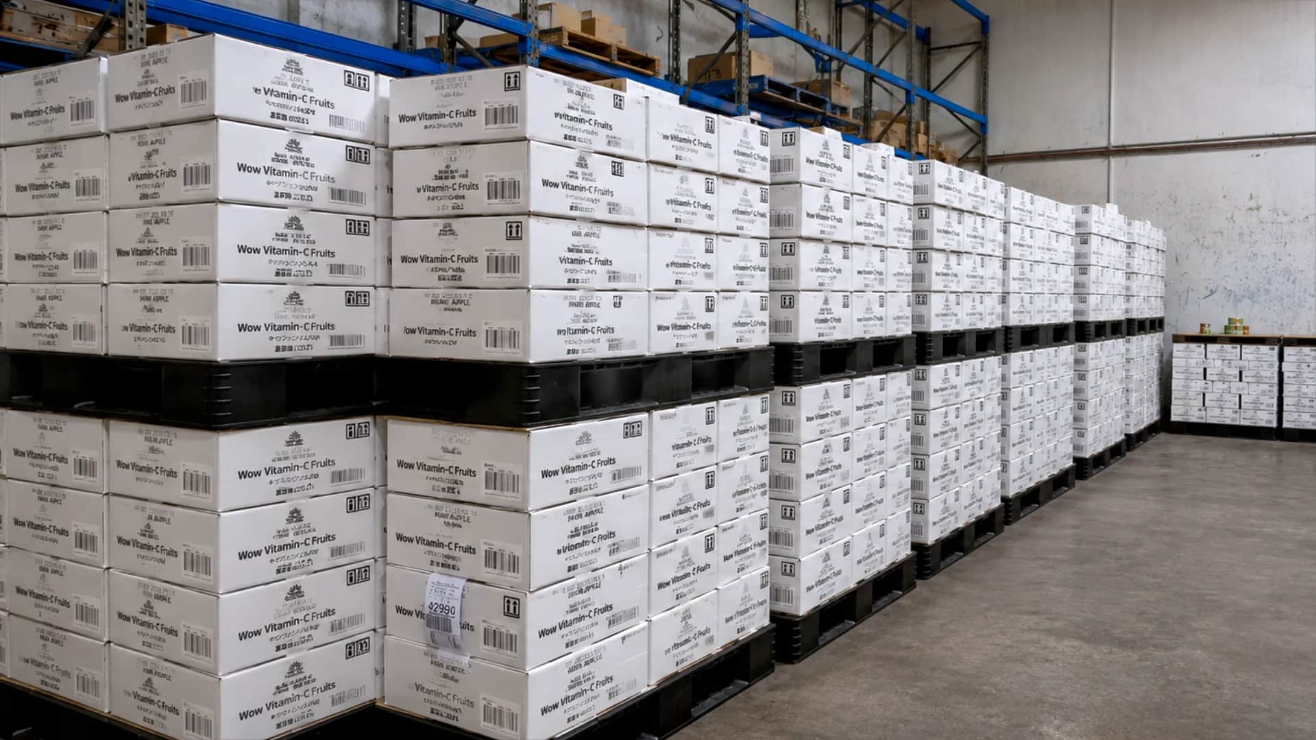 Food & Beverages — plastic pallets and material handling