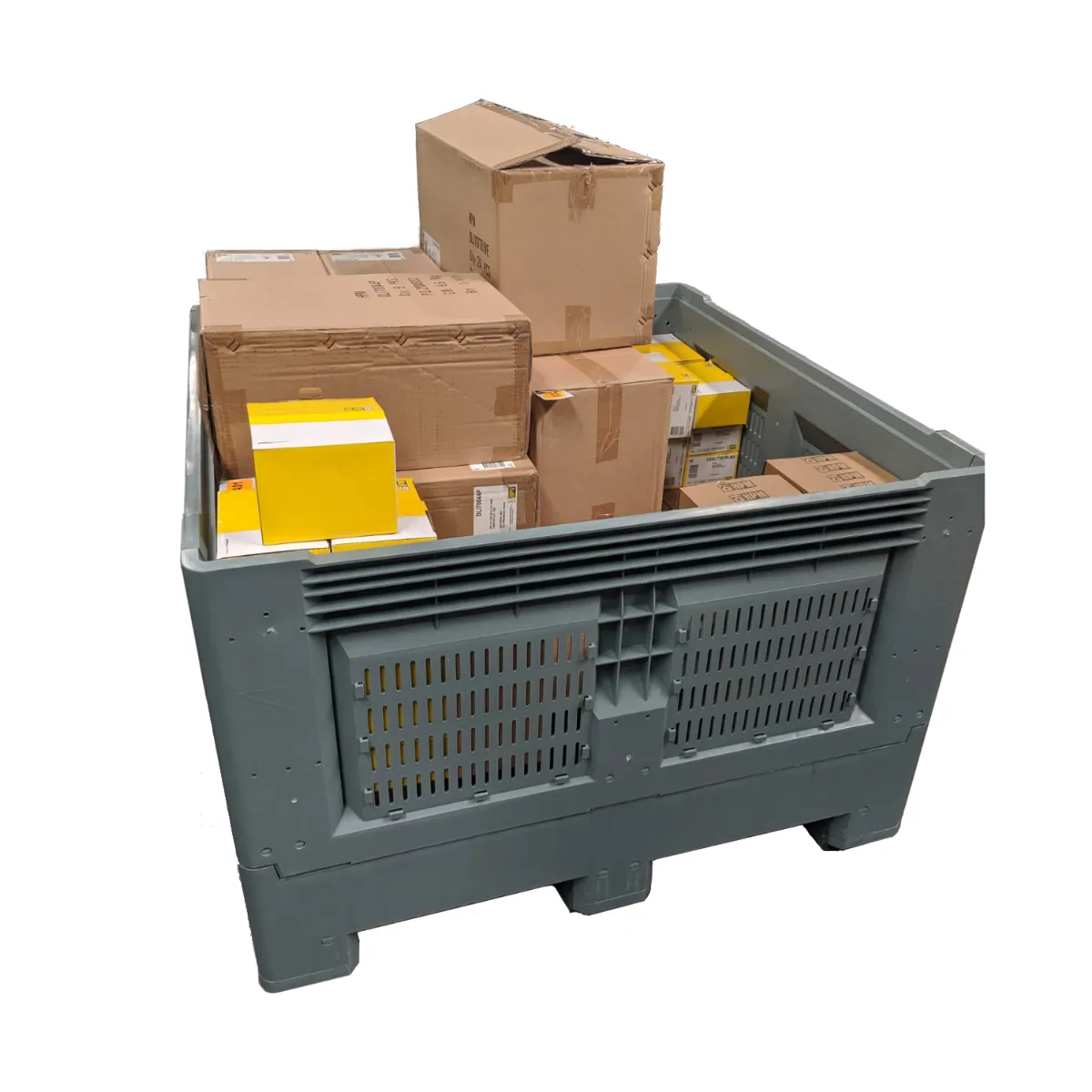 750L Foldable Bulk Container – 4-Way Entry view 4